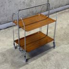 Opvouwbare Serveerwagen Trolley Bremshey & Co 1970s thumbnail 6