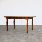 Brutalist Eettafel | Vintage Tafel | Eiken | Kjaernulf thumbnail 10
