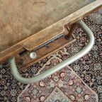 Antieke Warmhoud Tafel (werkend) Warmhoud Plaat Serveerwagen / Antieke Trolley Met Warmhoudplaat thumbnail 8