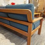 Vintage Deens Design Driezits Bank L. Olson & Son thumbnail 3