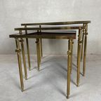 Vintage Brass ‘nesting Tables’ thumbnail 6