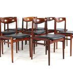 Set 8 Palissander Stoelen 'vesterlund' Vintage thumbnail 17