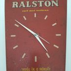 Vintage Ralston Reclame Wandklok thumbnail 7