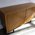 Vintage Sideboard | Dressoir | Tambour | Jaren 60 | Deens thumbnail 4