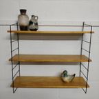 Vintage Midcentury Wandrekje | Boekenrekje Tomadostijl thumbnail 5