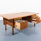 1960’S Scandinavian Modern Oak Desk / Bureau From Atvidabergs thumbnail 3