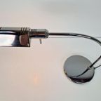 Vintage Bureaulamp Smoke Zilver Italy ’70 Regency Design thumbnail 12