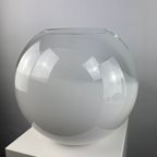 White Glass Globe Table Lamp By Ilu Di Vetro Xl 1980 thumbnail 6