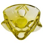 Mid-century Murano Glas Schaal Groen thumbnail 3