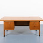 1960’S Scandinavian Modern Oak Desk / Bureau From Atvidabergs thumbnail 7