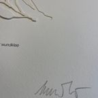 Jessica Toliver, Gewohnlicher Wundklee, Signed Paper-cutting Is One Of Only 50 Limited-edition thumbnail 3
