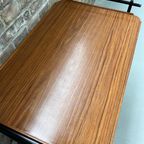 Mid Century Houten Trolly, Vintage Design Serveerwagen Uit Duitsland thumbnail 10