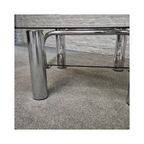 Vintage Italiaans Chroom Salontafel - Jaren 70 thumbnail 8