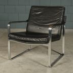 Vintage Lederen Designfauteuil – Walter Knoll – Jaren 60 thumbnail 6