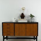 Scandinavisch Vintage Teak Fineren Dressoir Kauto thumbnail 9