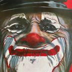 A.pagowski - Old Clown Portrait Circus, Poster Printed 1983 thumbnail 4