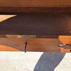 Antieke Vintage Eiken Vitrinekast, Art Deco Style, Kast thumbnail 15