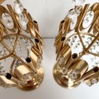 Set Kristallen Tafellampen Uit Spanje, 1970's thumbnail 10