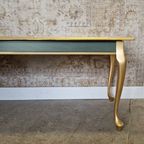 Salontafel In Groen Met Goud Patronen thumbnail 6