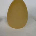 Vintage Opaline Glass Selene Italy Egg Lamp thumbnail 5