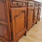 Groot Vintage Landelijk Dressoir Wandkast Buffetkast Ladekast thumbnail 15