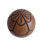 Kunststof Ronde Decoratie Bol Ø 10 Cm Met Streepmotief thumbnail 5
