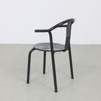 6X Postmoderne Eetkamerstoelen Vintage Ikea 1980S thumbnail 5