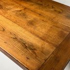 Franse Eettafel Antiek Eiken 233Cm thumbnail 4