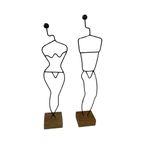 Memphis Style / Postmodern Design - Ehlén Johansson / Laurids Lonborg - Sculpture Of Male And Fem thumbnail 2