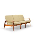 Deens Design Geherstoffeerde Bank Model No. 35 By Arne Wahl Iversen 1960s thumbnail 3
