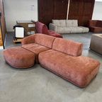 4x6 sofa X5 – Ronde Modulaire Designbank Met Hocker | Roest thumbnail 3