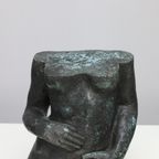 Female Torso Sculpture In Bronze, Signed Gerard, Edition 2/8 thumbnail 8
