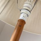 Vintage Houten Vloerlamp Van Gb Solbackens Svarveri Uit Zweden thumbnail 9