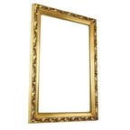 Antieke Grenenhouten Barok Stijl Lijst Schilderij Bladgoud 101cm thumbnail 16
