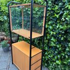 Vintage Ikea Niklas Wandmeubel Vitrinekast Jaren 80 thumbnail 11