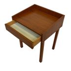Vintage Teakhouten Bijzettafel Nachtkastje 60's Teak thumbnail 10