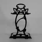 Art Nouveau, Gietijzeren Paraplustandaard Castirone thumbnail 12