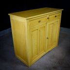 Gehouten Commode Kledingkast / Wandkast Uit Circa 1910 thumbnail 13