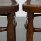 Set Van 2 Originele Jacob En Josef Kohn Bentwood Thonet Design Stoelen Uit Begin 20e Eeuw thumbnail 9