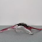 Vintage Murano Glas Schaal, Fruitschaal Glazen Serveerschaal 05 thumbnail 13