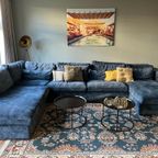 Prachtige Petrol Blauwe Zithoek thumbnail 4
