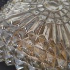 Vintage Plafondlamp Glas Vierkant thumbnail 4