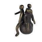 Brons - Beeldje - 'Uit De Ring Stappen' - Maarten Benschop - 2000 thumbnail 3