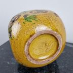 Een Prachtige Gele Bitossi Vaas, Ontworpen Door Aldo Londi thumbnail 5