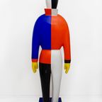 Kazimir Malevich “Sportsmen” Kunstbeeld Van Papier-Maché Guggenheim Museum 1996 thumbnail 4