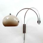 Vintage Mushroom Wandlamp Arc Lamp Dijkstra 1970 Zwenkarm thumbnail 12