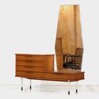 Vintage Mid Century Kaptafel In Teak, 1960s thumbnail 4