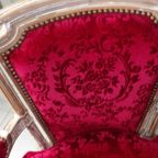 Paar Fijne Gesculpteerde Louis Xvi Periode Cabrioletfauteuils. thumbnail 8