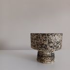 2x Vintage ('50) Berkenbast, Nederlands Keramiek. Uniek Duo. Pieter Groeneveldt Stijl. thumbnail 2