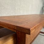 Oud Tafeltje In Pitchpine thumbnail 5